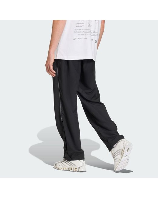 Adidas Black F50 Loose Track Tracksuit Bottoms for men