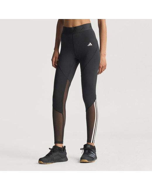 Adidas Blue Hyperglam Full-Length Leggings