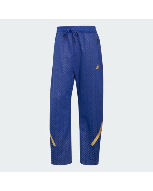 Adidas Blue Italy 26 Z.N.E. Pant for men