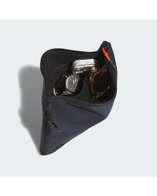 Adidas Blue Golf Valuables Pouch for men