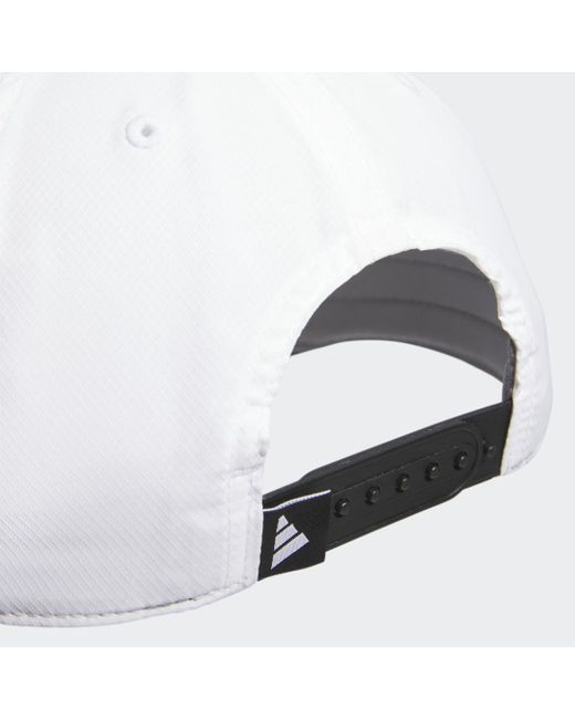 Adidas White Tour Snapback Golf Hat for men