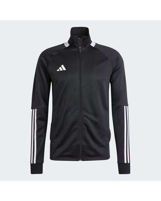 Adidas Black Sereno Aeroready Cut 3-Stripes Track Suit for men