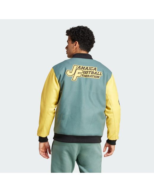 Adidas Blue Jamaka Vrct Originals Jacke – Genderneutral