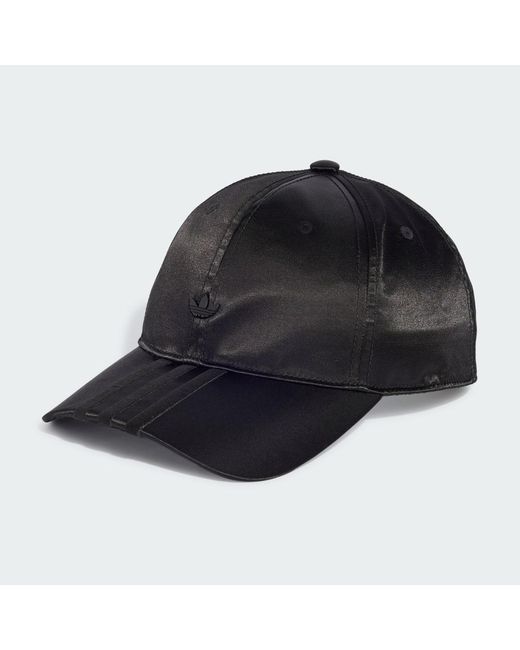 Adidas Black Baseball Cap Satin