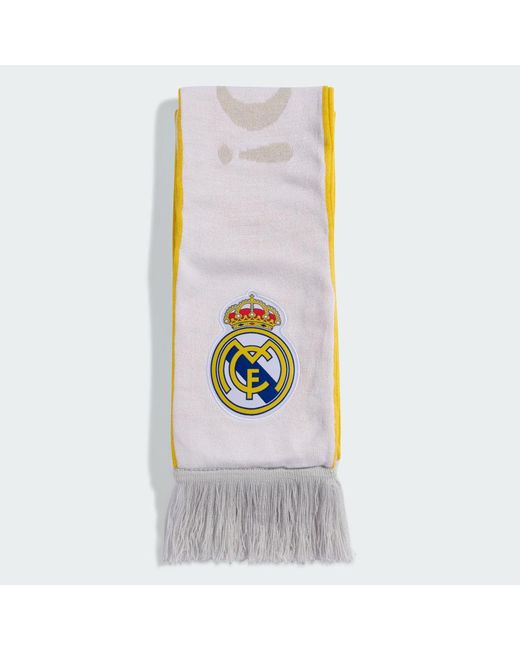 Adidas White Real Madrid Home Scarf