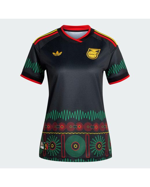 Adidas Black Jamaica National Team 2026 Away Replica Jersey