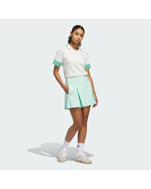 Adidas Green Originals 3-Stripe Polo Shirt