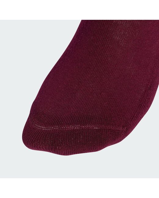 Adidas Red Mid Crew Socks 3 Pairs