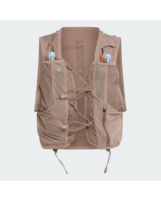 Adidas Brown Terrex Xperior Trail Running Vest 2.5L