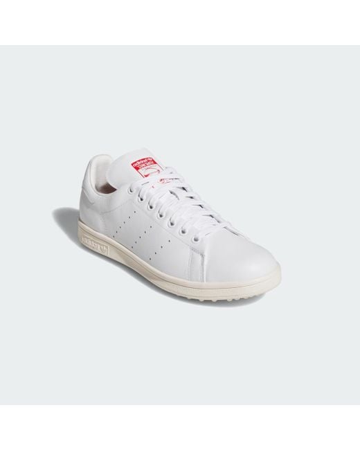 Adidas White Stan Smith Spikeless Golf Shoes