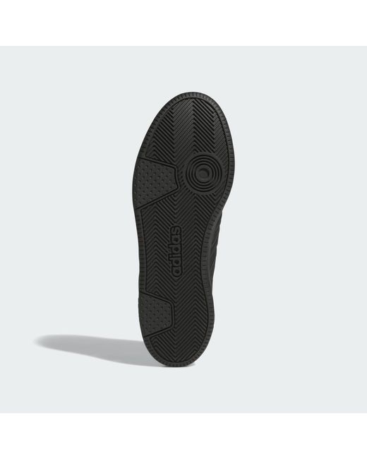Adidas Black Hoops Classic Shoes