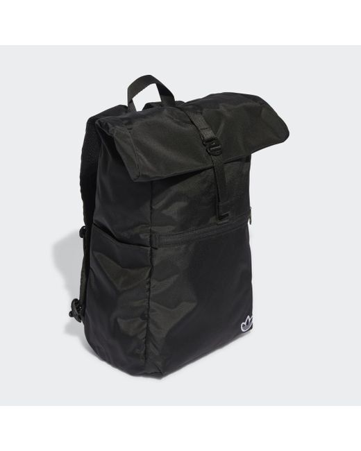 adidas Premium Essentials Rolltop Rucksack in Schwarz | Lyst DE