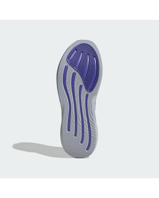 Adidas Blue Supernova Glide Running Shoes for men