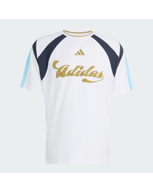 Adidas White House Of Tiro Nations Pack Track Top for men