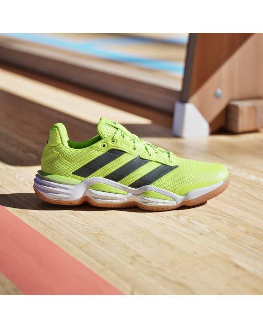 Adidas Yellow Stabil 16 Indoor Shoes for men