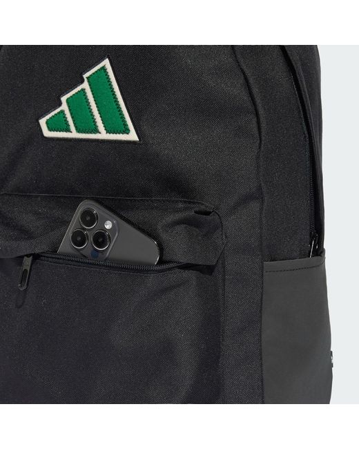 Adidas Black Essentials Logo Backpack