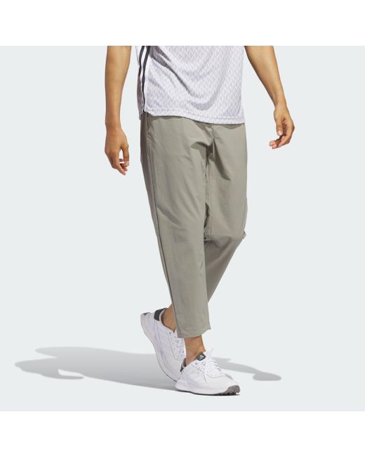 Pantaloni da golf adicross Chino di Adidas in Gray da Uomo
