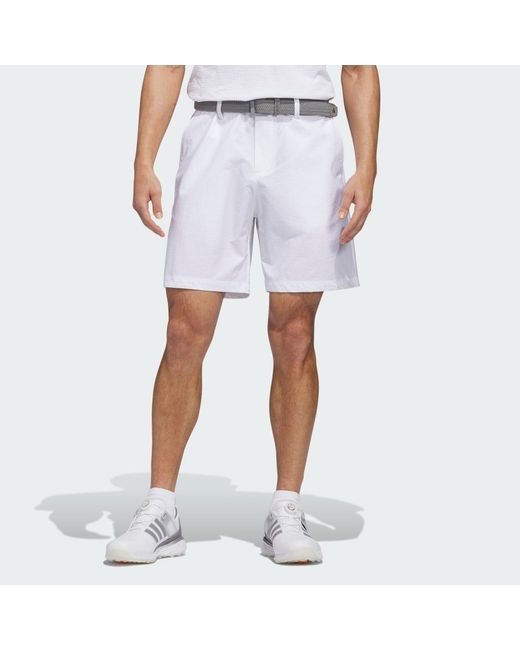 Adidas White Ultimate365+ 8.5-Inch Shorts for men