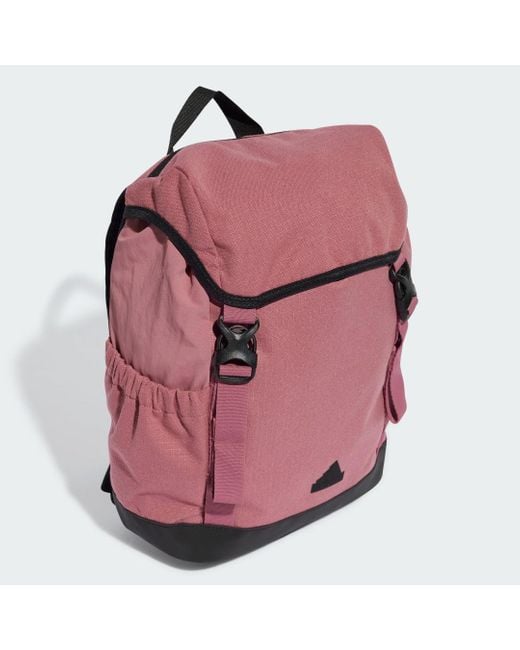 Adidas black and pink backpack online