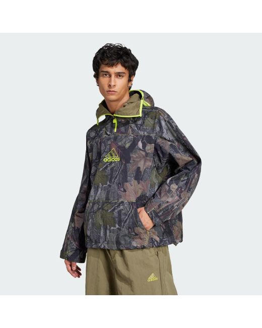 Adidas Gray Camo Jacket Q1 for men