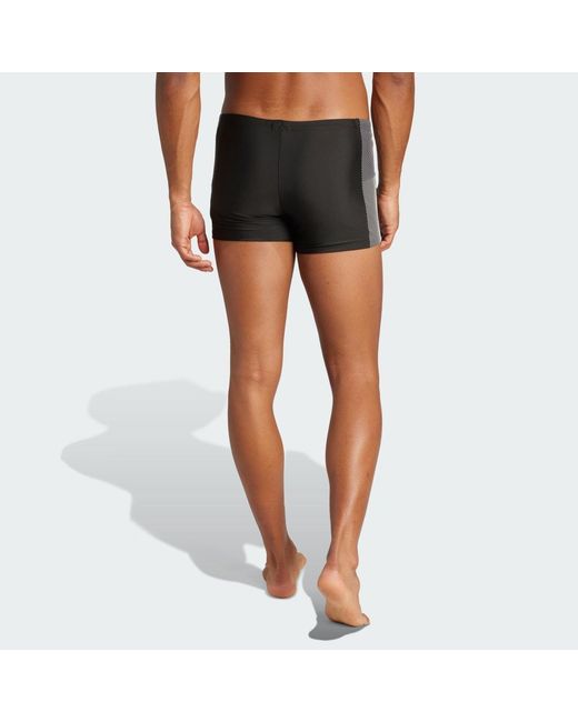 Adidas Blue Colorblock Swim Boxers for men