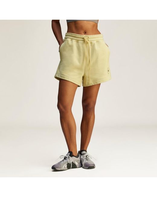 Short By Stella Mccartney Truecasuals Terry di Adidas in Yellow