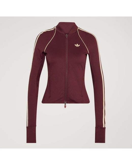 Adidas Red Originals Sport Superstar Midlayer Shirt