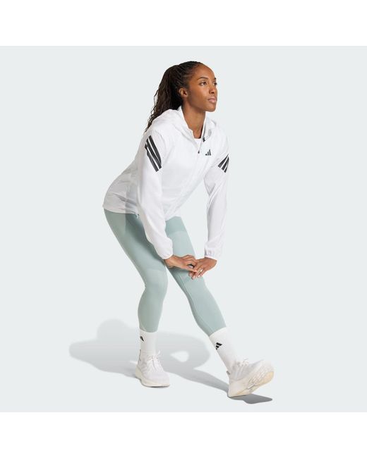 Adidas Originals White Adi365 Iconic Running Jacket