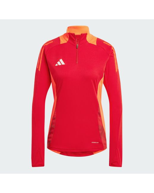 Adidas Red Tiro 24 Competition Training Top
