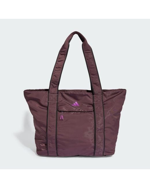 Adidas Purple Yoga Tote Bag