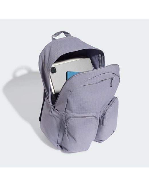 Adidas Purple Essentials Back To Campus Backpack