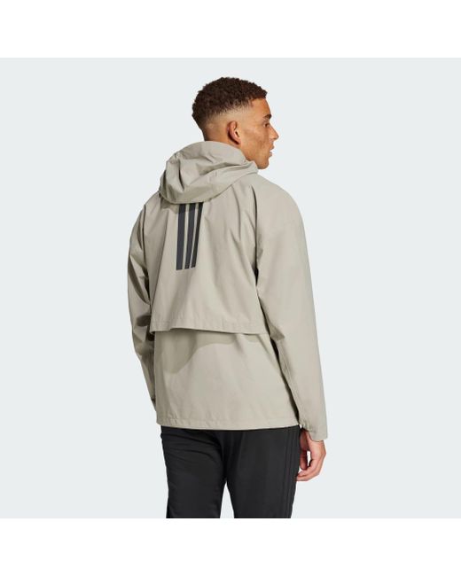 Chaqueta Myshelter 2.5-Layer Rain.Rdy Light Adidas de hombre de color Natural