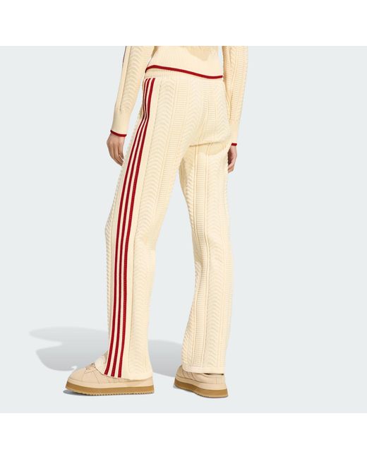 Adidas Natural Sst Wide Leg Trackpant