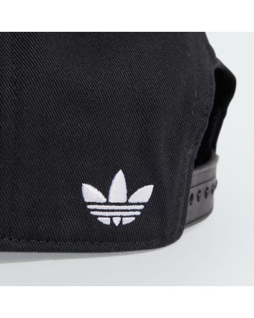 Gorra Adilenium Flat Brim Graphic Adidas Originals de color Black