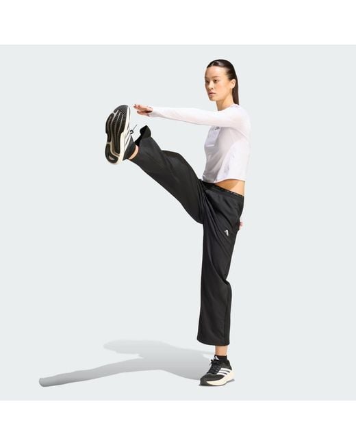 Adidas Black Adi365 Running Essentials Winterized Joggers