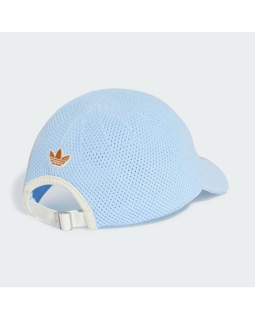 Adidas Blue Crochet Cap