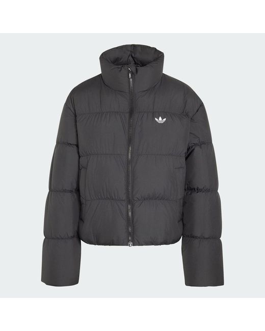 Adidas Gray Short Padded Jacket