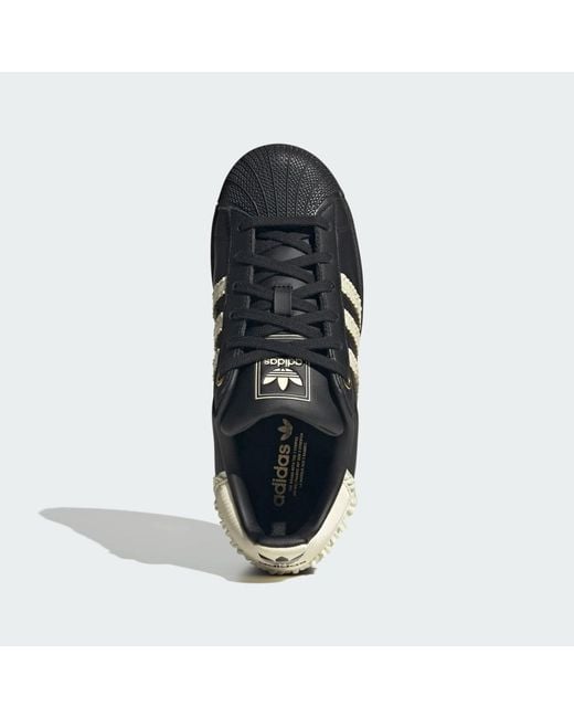 Adidas Black Superstar Ii Shoes