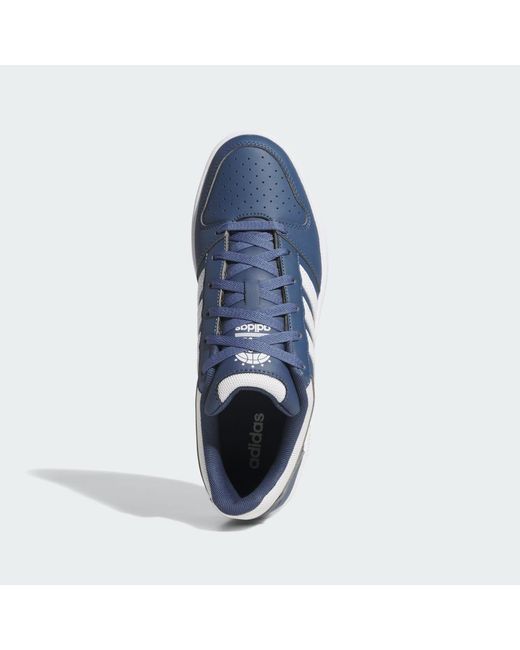 Adidas Blue Hoops Classic Shoes for men
