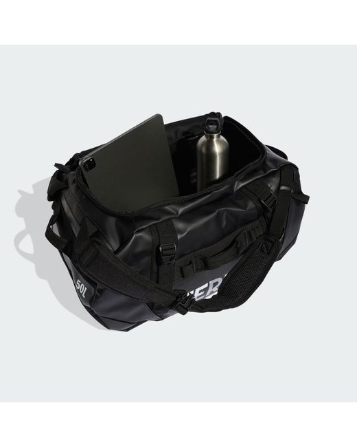 Adidas Originals Black Terrex Xperior Expedition Duffel 50L
