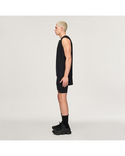 Adidas Black X Entire Studios D4T Training 2In1 Shorts for men