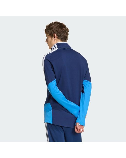 Adidas Blue Tiro26 Pro Training Warm Top for men