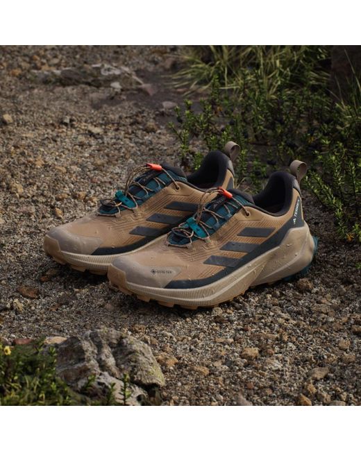 Adidas Green Terrex Trailmaker 2 Gore-Tex Speed Lace Hiking Shoes for men