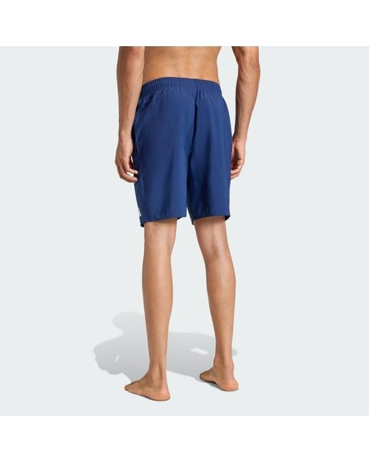 Swim Short 8-Inch di Adidas in Blue da Uomo