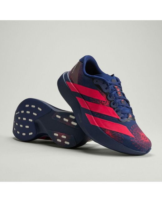 Adidas Blue Adizero Evo Sl X Labrum Athletic Shoes for men