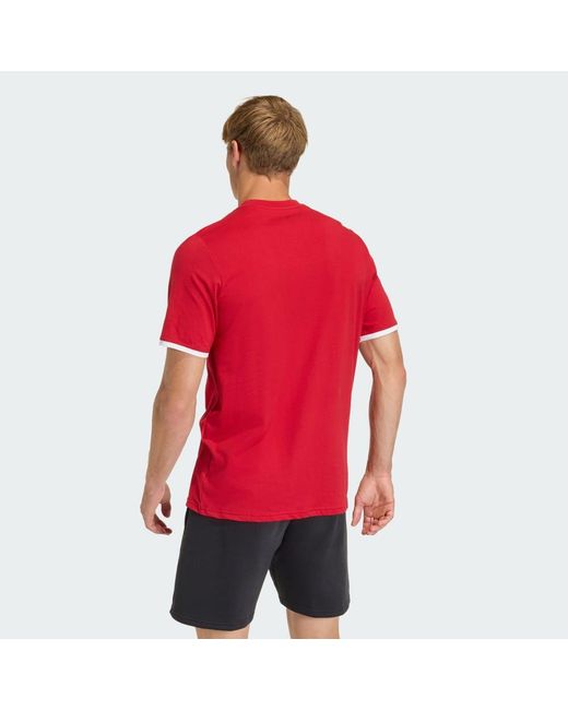 Adidas Red Entrada 26 T-Shirt for men