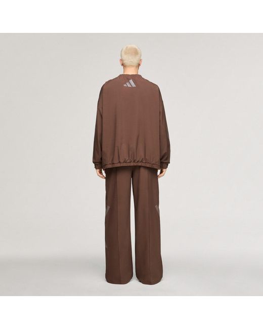 Adidas Brown X Entire Studios Z.N.E. Uniform Pant Woven for men