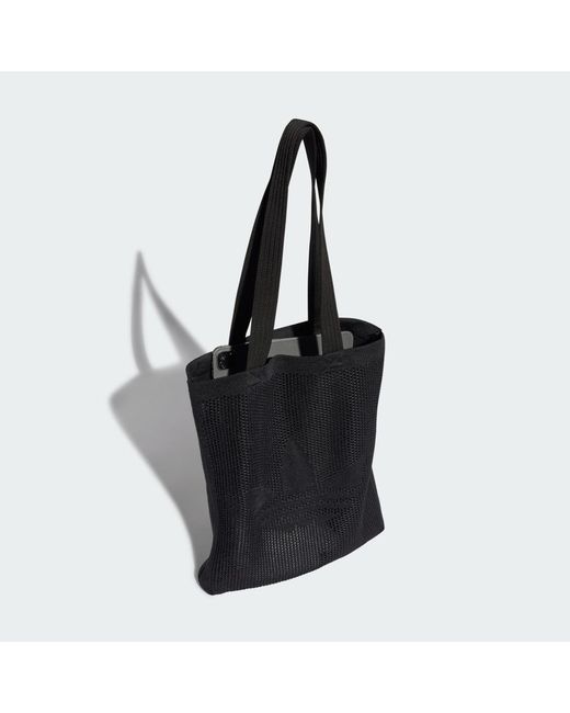 Adidas Black Crochet Tote Bag