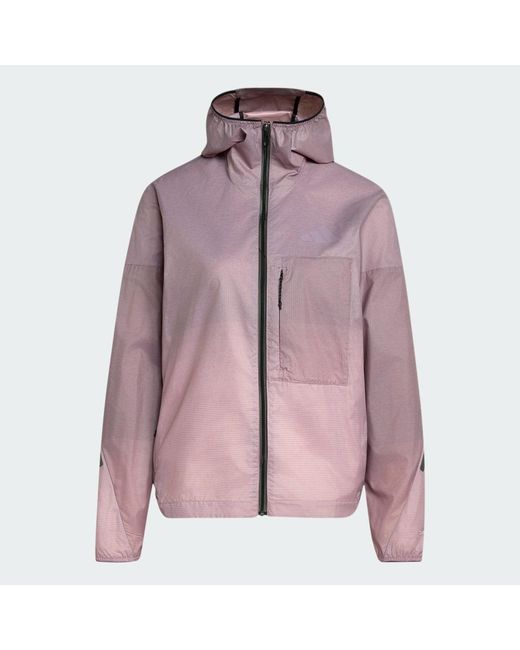 Adidas Originals Purple Jacket Adidas Terrex Xperior Clima365 Light Windweave Jacket Magic Mauve