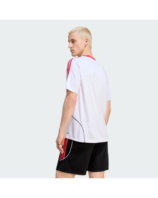 Adidas White Teamgeist 26 Jersey for men